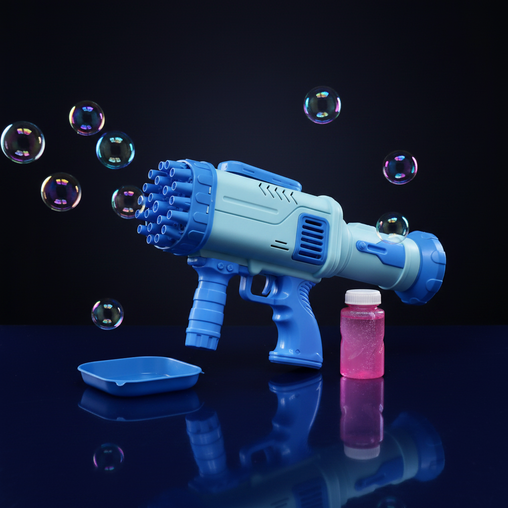 Bazooka Bubble Gun Toy 32 Holes